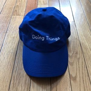 Outdoor Voices “Doing Things” Blue Hat
